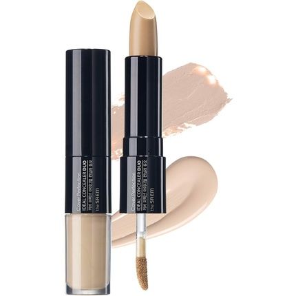The Saem Cover Perfection Ideal Concealer Duo 1.0 Clear Beige