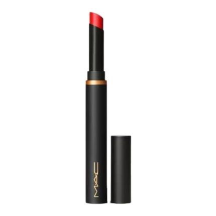 Mac Powder Kiss Velvet Blur Slim Stick Lipstick 889 Ruby New Vivid Blue Red