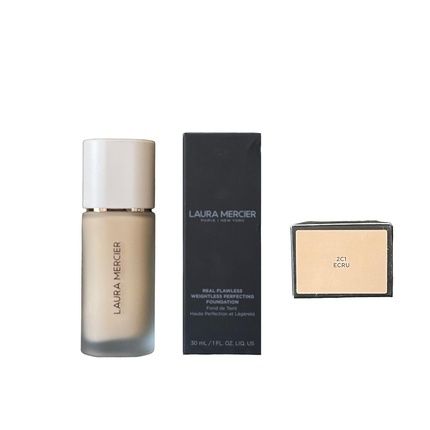 لورا مرسييه كريم أساس Real Flawless Weightless Perfecting Foundation 2C1 Ecru