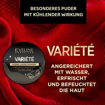 Eveline Cosmetics Variete Cooling Loose Powder With Anti-Aging Complex
