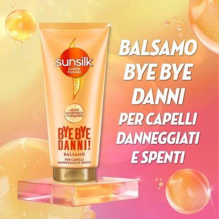 Sunsilk Bye Bye Damage Balm For Damaged And Stressed Hair Super Fusion Formula With Hyaluronic Acid And Ceramide 180Ml - Image 3