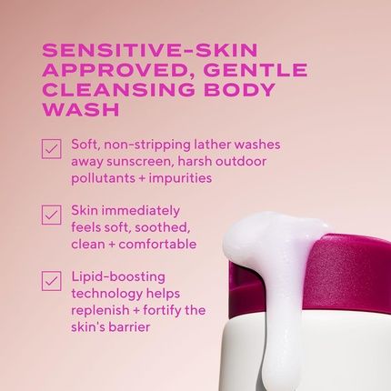 Murad Heartleaf Body Cleanser For Sensitive Skin - Gentle Non-Stripping