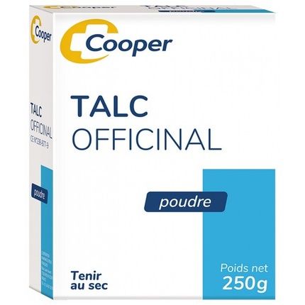 Cooper Talc Officinal 250G - Ideal For Daily Family Hygiene
