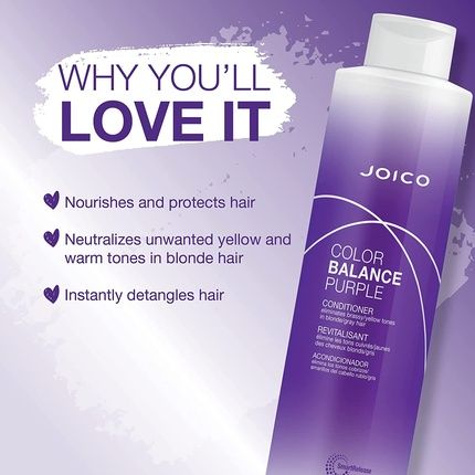 Joico Color Balance Purple Conditioner 33.5Oz