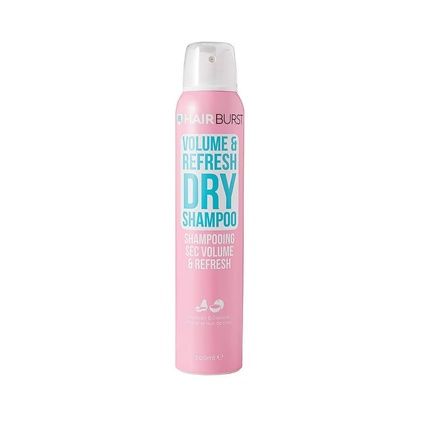 Hair Burst Volume & Refresh Dry Shampoo - Revitalizing Hair With Added Texture & Root Lift Enriched With Hydrolyzing Wheat Protein & Panthenol