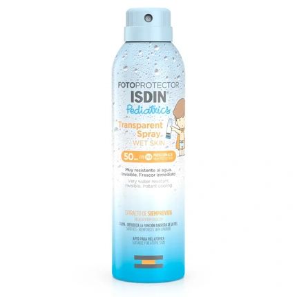 Isdin Fotoprotector Pediatrics Transparent Spray Wet Skin Spf50 250Ml