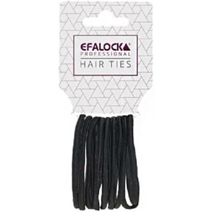 Efalock Black Elastics 55Mm