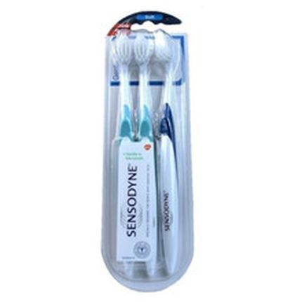 Sensodyne Gentle Care Soft Toothbrush For Sensitive Teeth And Gums 3 Pieces
