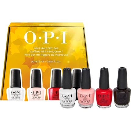 Opi Holiday 2024 Nail Lacquer Mini 4Pc Pack