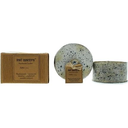 Bali Mantra Victorian Tin Round Kafir Lime Candle 280G