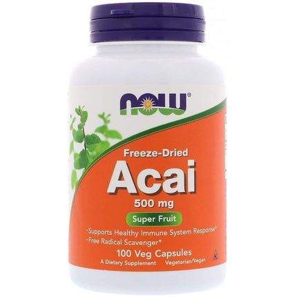 Now Foods Acai 500Mg 100 Vcaps