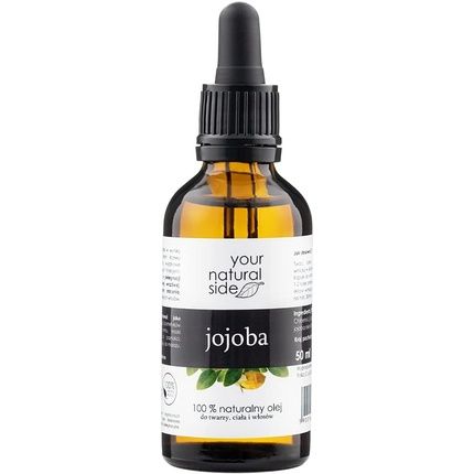 Your Natural Side Jojoba Cosmetic Oil Simmondsia Chinensis Seed Oil 50Ml