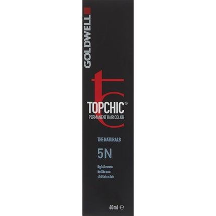 Goldwell Topchic Hair Coloration 5N Light Brown Tube 60Ml