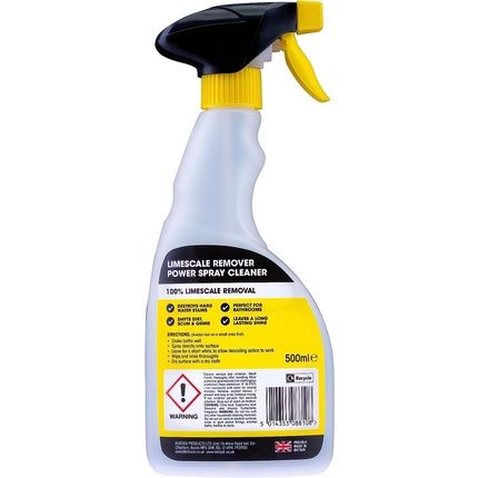 Kilrock Power Spray Limescale Remover 500Ml - For Baths, Shower Surrounds, Sinks And Taps