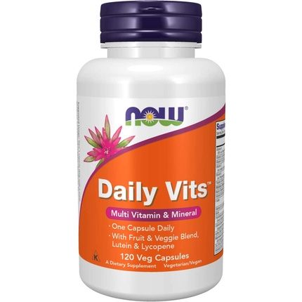 Now Foods Daily Vits 120 Vcaps 111G