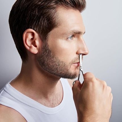 Zwilling Nose Hair And Ear Hair Scissors Beard Scissors Made Of Stainless Steel With Straight Rounded Tip Silver - Image 3