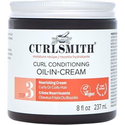 Curlsmith Curl Conditioning Oil In Cream Vegan Leave-In Conditioner