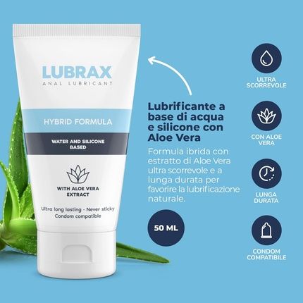 Intimateline Lubrax Intmo Anal Lubricant With Aloe Vera 50Ml