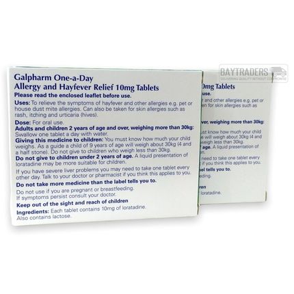Galpharm Hayfever And Allergy Relief Loratadine 14 Tablets