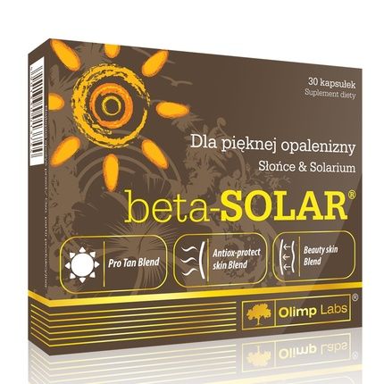 Olimp Labs Beta Solar Dietary Supplement 30 Capsules