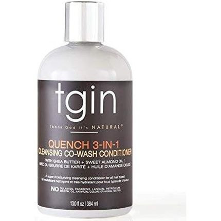 Tgin Quench 3-In-1 Co-Wash Conditioner And Detangler 384Ml