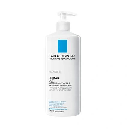La Rocheposay Lipikar Body Milk 750 Ml 48H Antidryness - Image 4