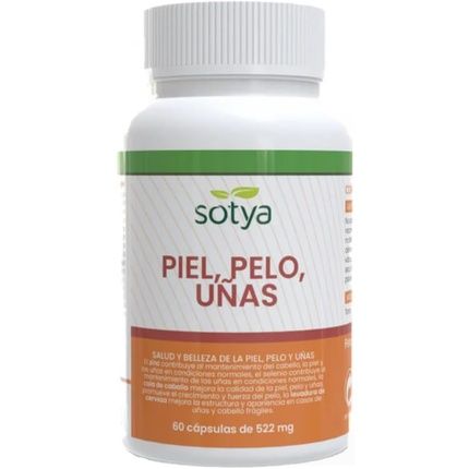 Skin, Hair And Nails Supplement 60 Capsules 522Mg