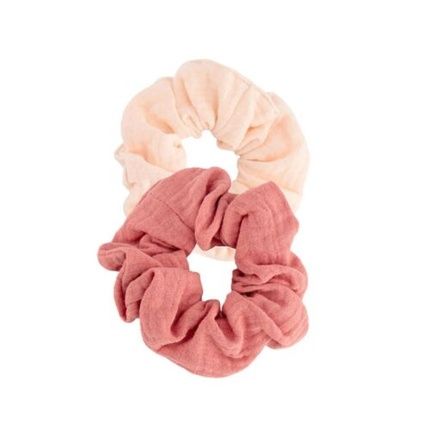 Bachca Paris Cotton Gauze Scrunchies Set