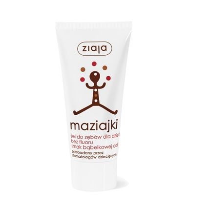 Ziaja Maziajki Bubble Cola Flavored Tooth Gel For Children 50Ml