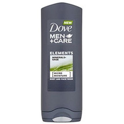Dove Shower Gel And Face Elements Men+Care 250Ml