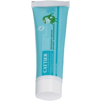 Cattier Kids Organic Toothpaste 7 Years+ 50Ml Mint - Image 3