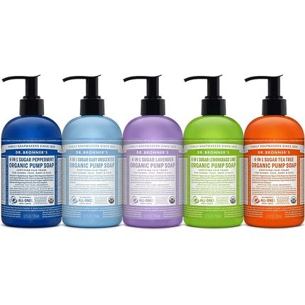 Dr. Bronner'S Organic Tea Tree Sugar Soap 355Ml - Image 3