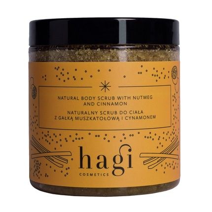 Hagi Natural Body Scrub With Nutmeg And Cinnamon 300G