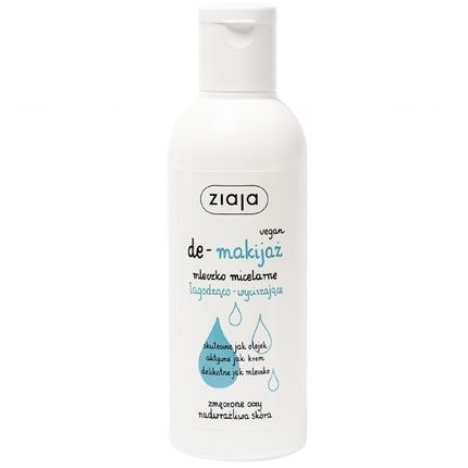 Ziaja Micellar Cleansing Milk Moisturizing Makeup Remover 200Ml