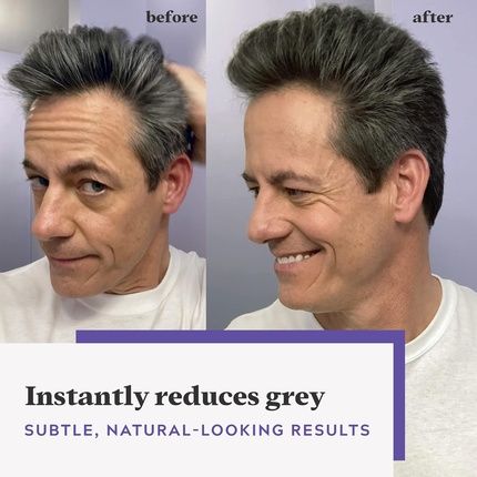 Just For Men Touch Of Grey Medium Brown Hair Dye No Mix Comb-In Applicator For A Natural Salt & Pepper Look Ammonia & Peroxide Free 1 Count