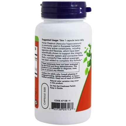Now Foods, Horse Chestnut Extract, 90 Capsules, 300 Mg, From Now By Now Foods - Image 3