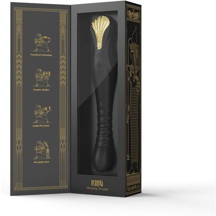 Zalo Classic Vibrator Black One Size