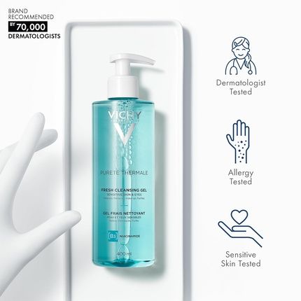 Vichy Purete Thermale Fresh Cleansing Gel With Glycerin - Image 3