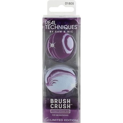 Real Techniques Brush Crush Volume 2 Cosmic Makeup Sponge Blending Duo