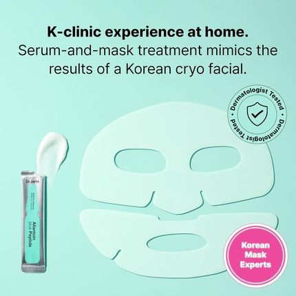 Dr. Jart+ Cryo Rubber Cooling Korean Face Mask With Serum Ampoule