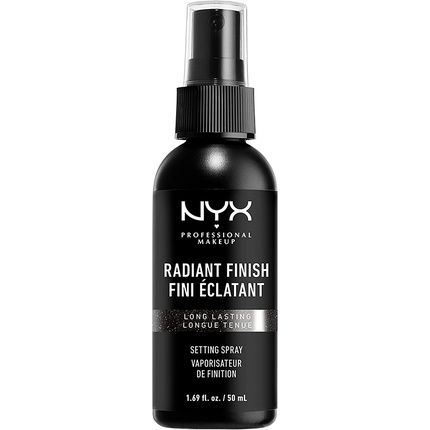 Nyx Professional Makeup Setting Spray Long Lasting Formula Finishing Spray Lightweight Vegan Formula Radiant Finish 60Ml