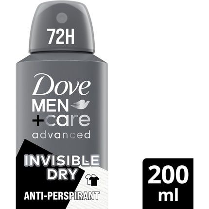 Dove Men + Care Advanced Invisible Dry Antiperspirant Aerosol Deodorant For Men 200Ml