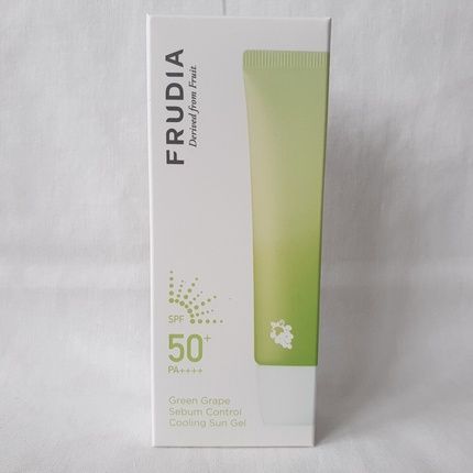 Frudia Green Grape Sebum Control Cooling Sun Gel Spf50+ Pa++++ 50G