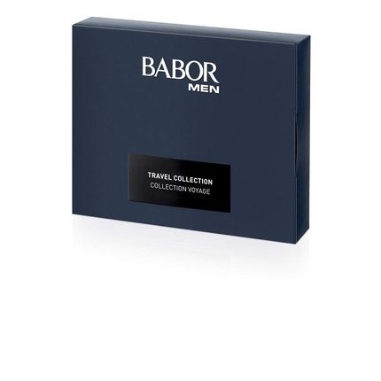Babor Men Travel Set Skin Care Set With Creams, After Shave, And Hair & Body Shampoo