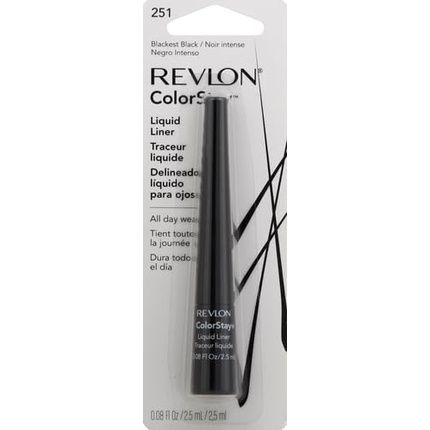 The Eyes By Revlon Colorstay Liquid Liner Blackest Black