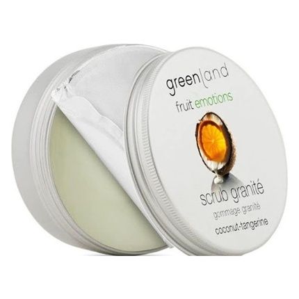 Greenland Scrub Granite Mandarin Coconut 200Ml - Vegan Face And Body Scrub