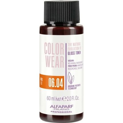 Alfaparf Milano Color Wear Gloss Toner 06.04 60Ml - Image 3