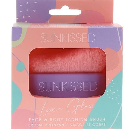 Sunkissed Luxe Glow Tanning Brush For Face And Body