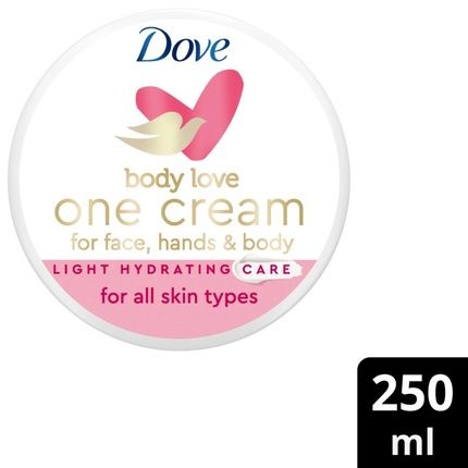 Dove Body Love One Cream For Dry Skin Light Hydration Instantly Absorbed 250Ml