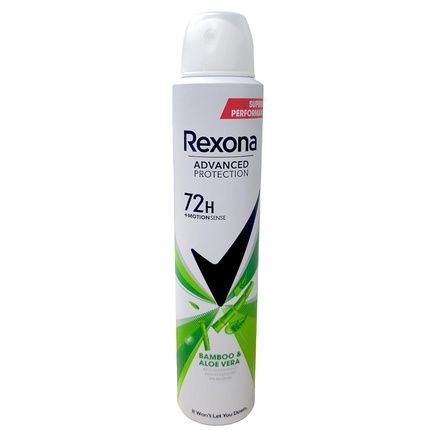 Rexona Advance Protection Bamboo & Aloe Vera Deodorant Spray 72H Invisible